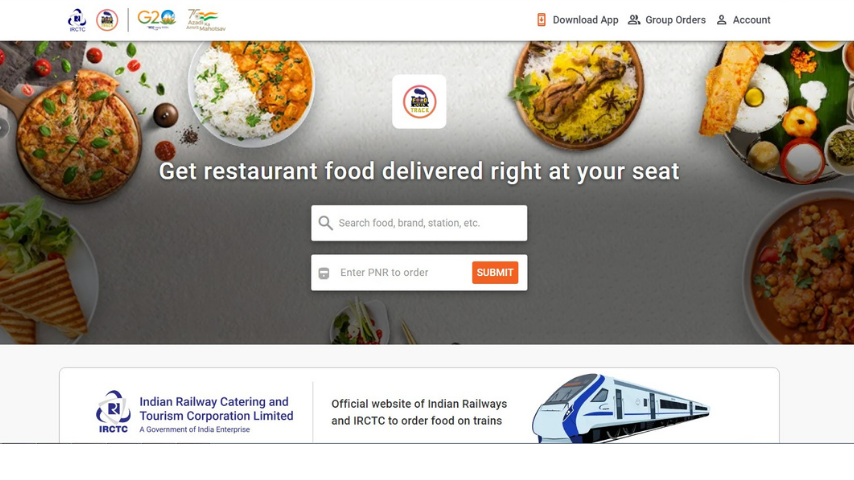 IRCTC Catering service
