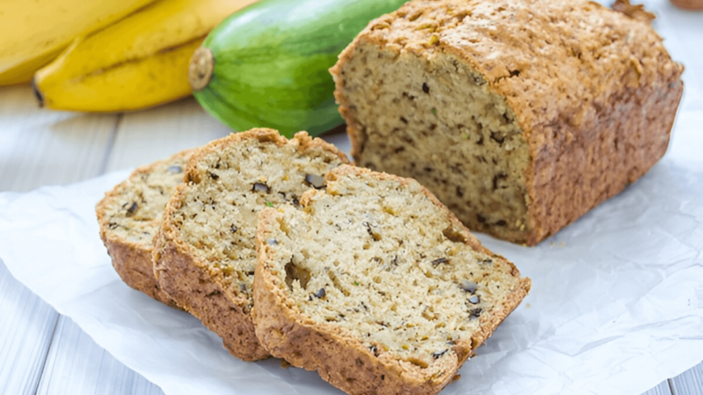 4-ingredient banana bread