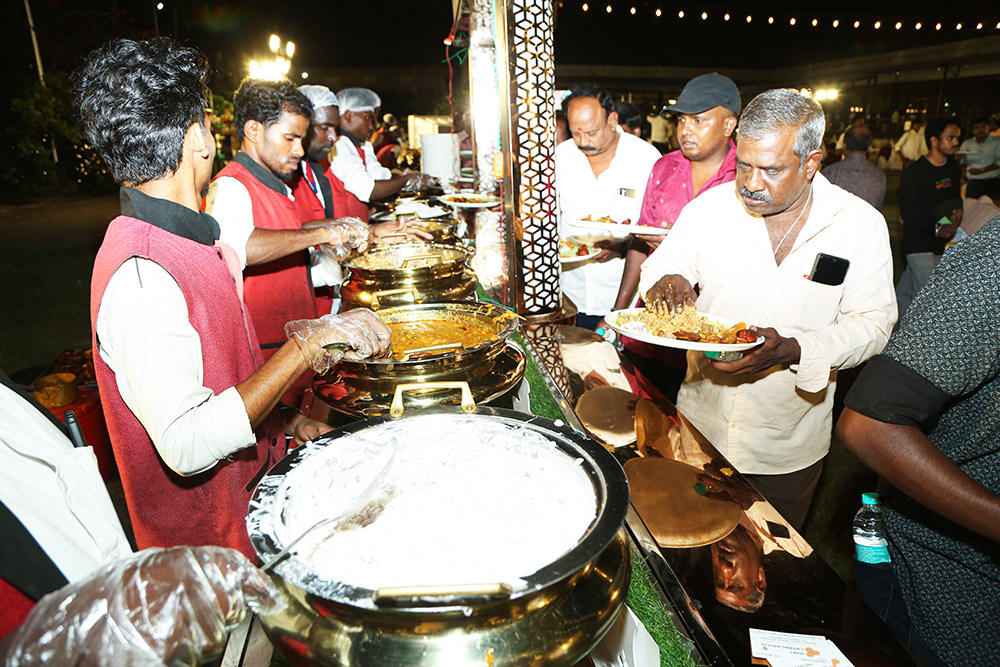 Wedding Menu for 500+ guests